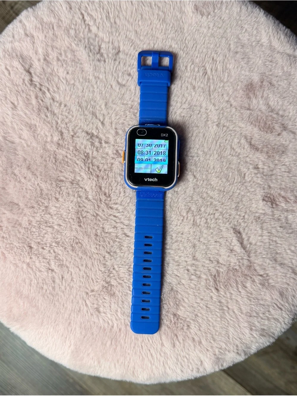 VTech KidiZoom DX2 Kids Smartwatch Blue Dual Camera Touch Screen Gaming Sensory